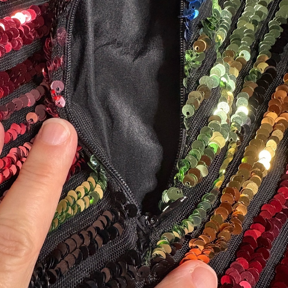 GUC Alcoolique- Sequin Payton Dress. Size IT 40 or US 2-4 - Picture 11 of 12